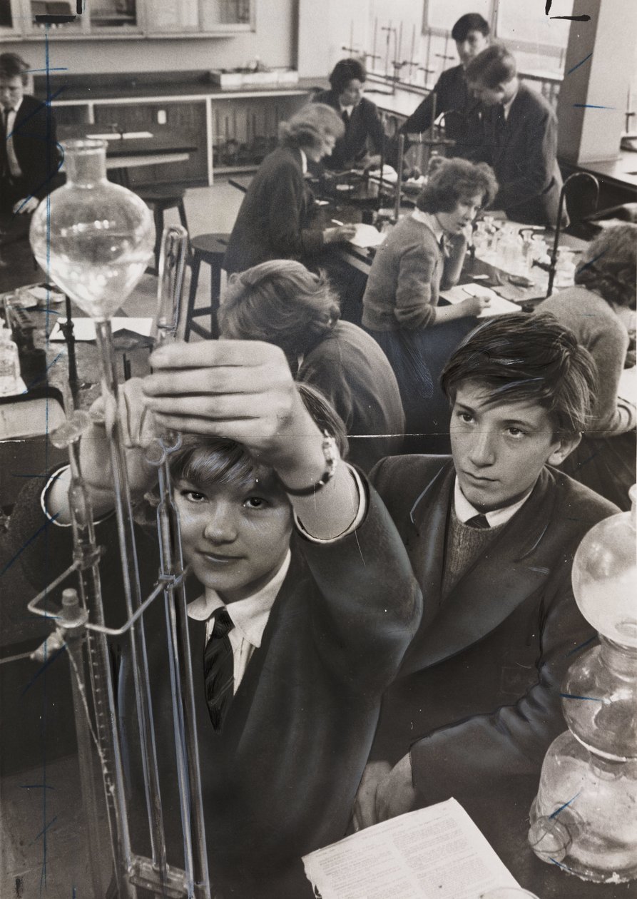 Koedukativer Naturwissenschaftsunterricht an der Sedgehill Comprehensive School von John Pardon