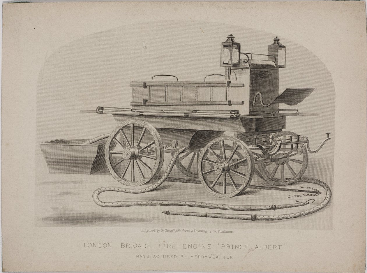 Feuerwehrwagen der London Brigade 