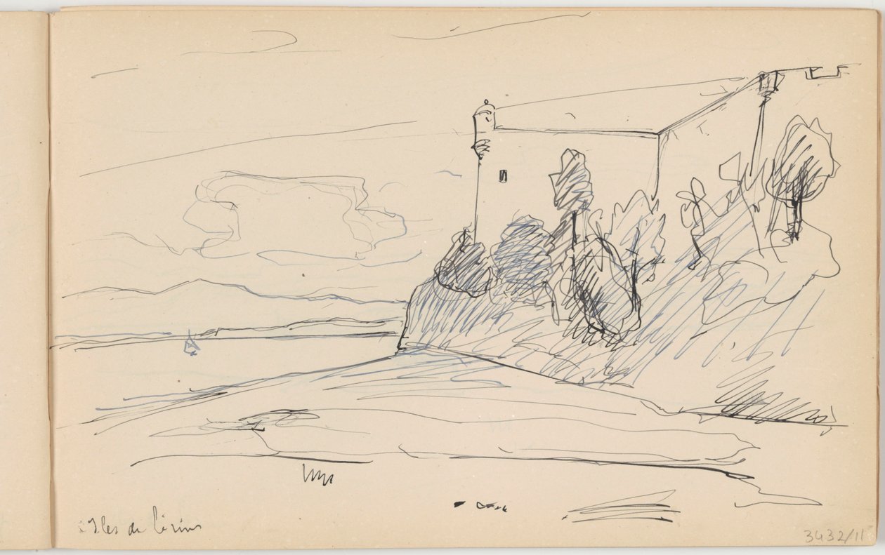 Lérins-Inseln von Richard Baseleer