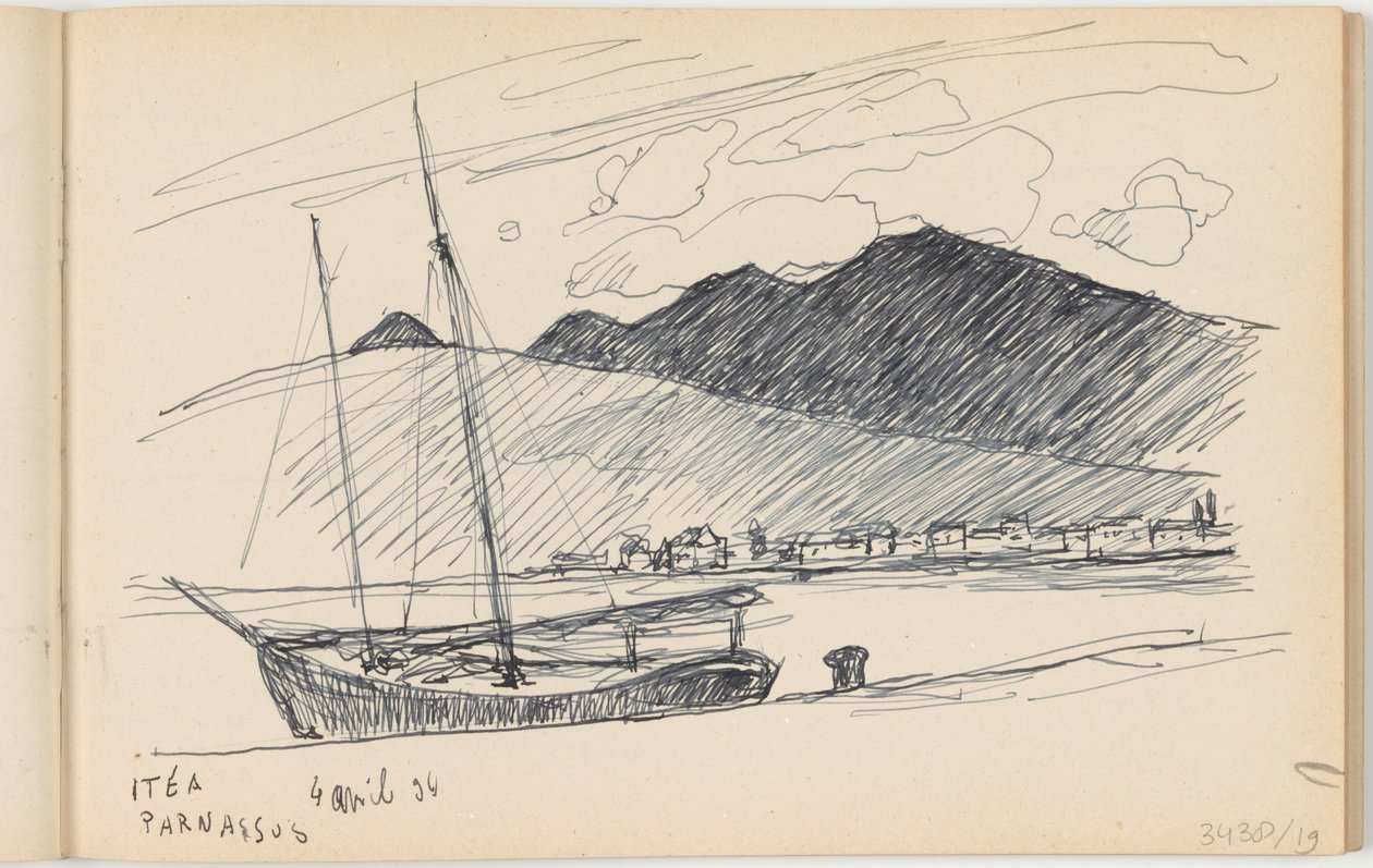 Berg Parnass von Richard Baseleer