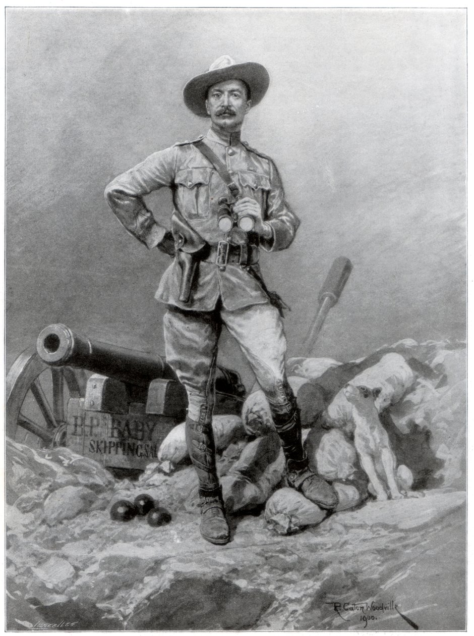 Generalmajor Robert Baden Powell 1857-1941, 1900 von Richard Caton II Woodville