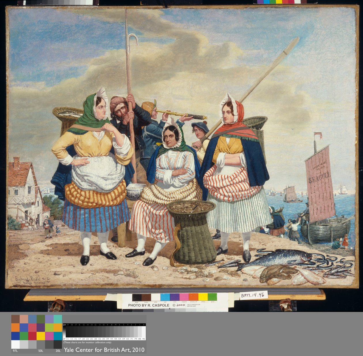 Fischmarkt am Meer von Richard Dadd