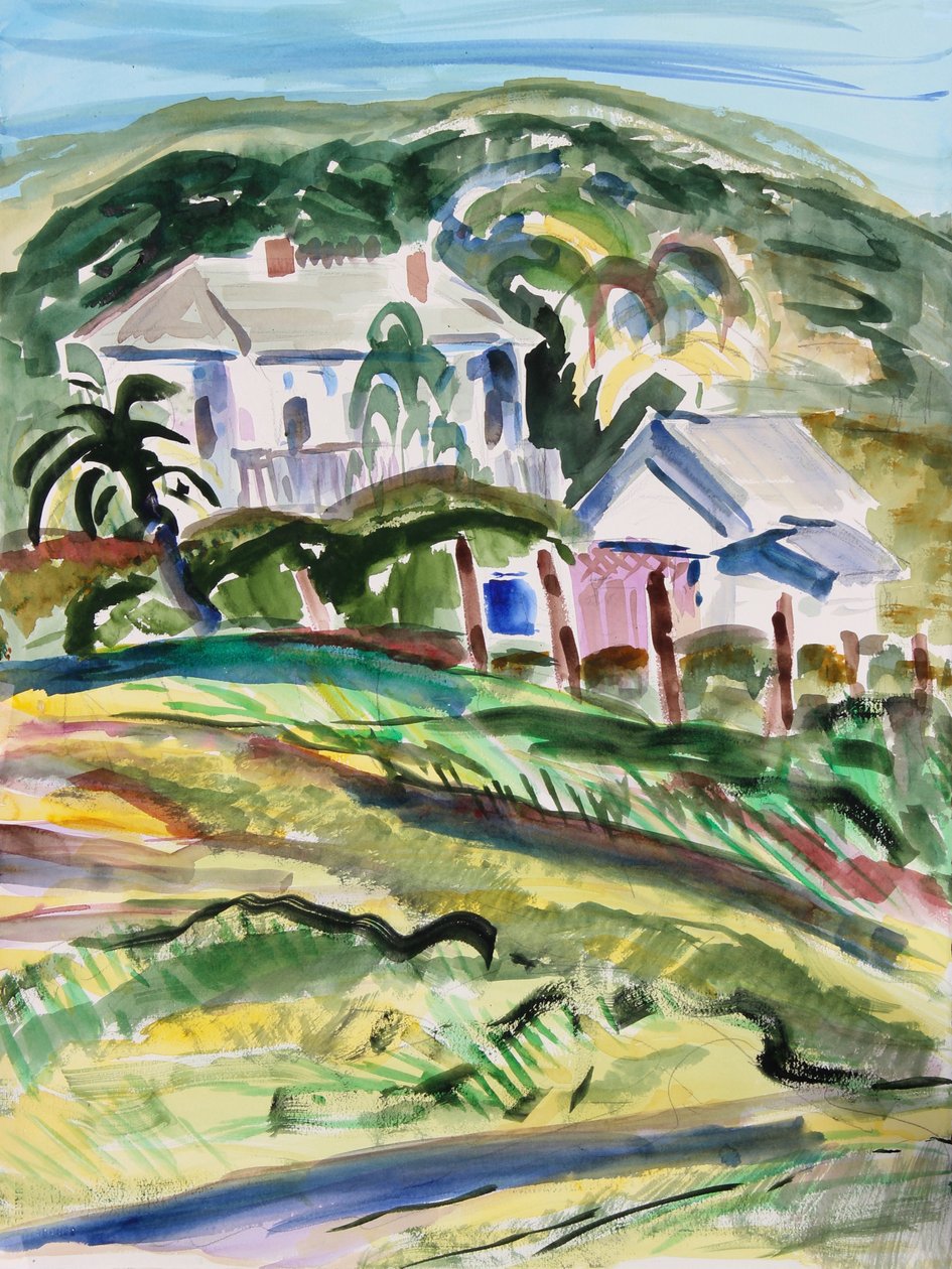 Bauernhaus in der Nähe von Yountville von Richard Fox