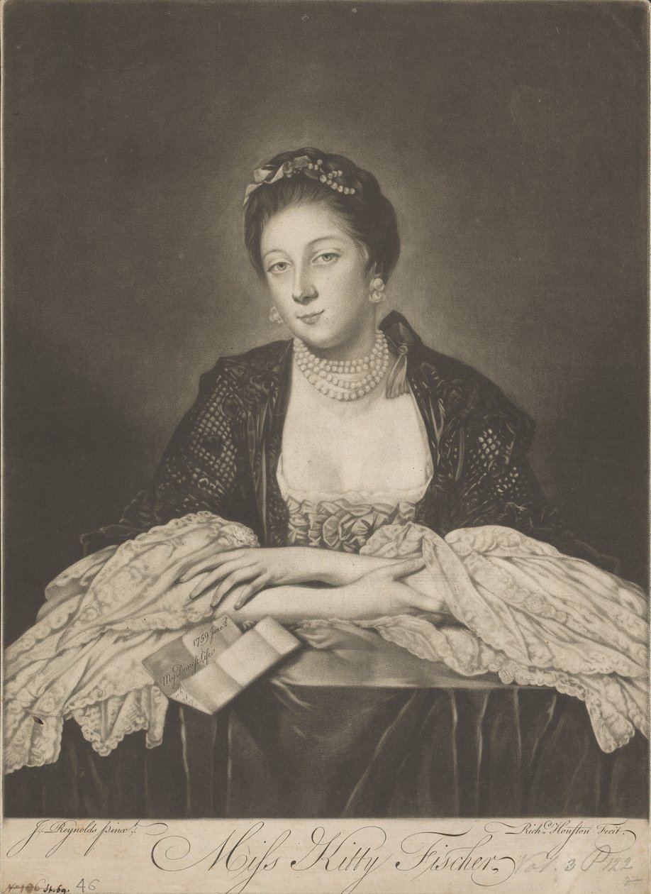 Miss Kitty Fisher von Richard Houston