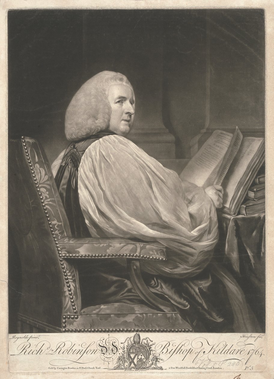 Richard Robinson, Bischof von Kildare von Richard Houston