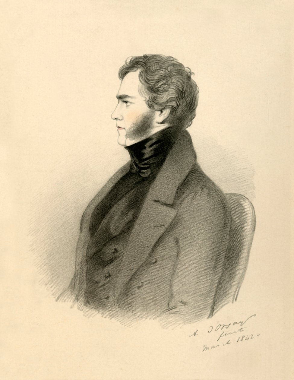 Admiral Rous, 1842 von Richard James Lane