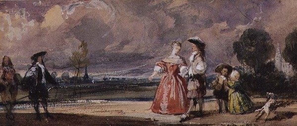 Das Treffen von Richard Parkes Bonington