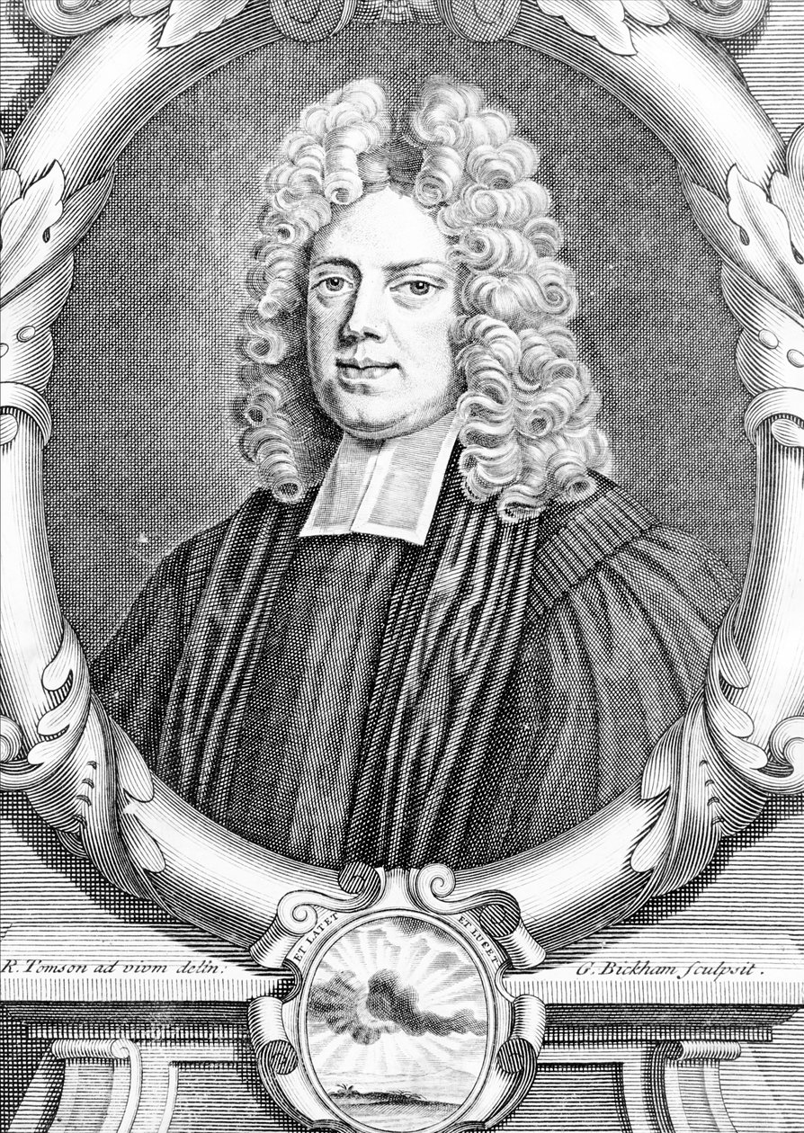 Henry Sacheverell, graviert von George Bickham der Ältere von Richard Tompson
