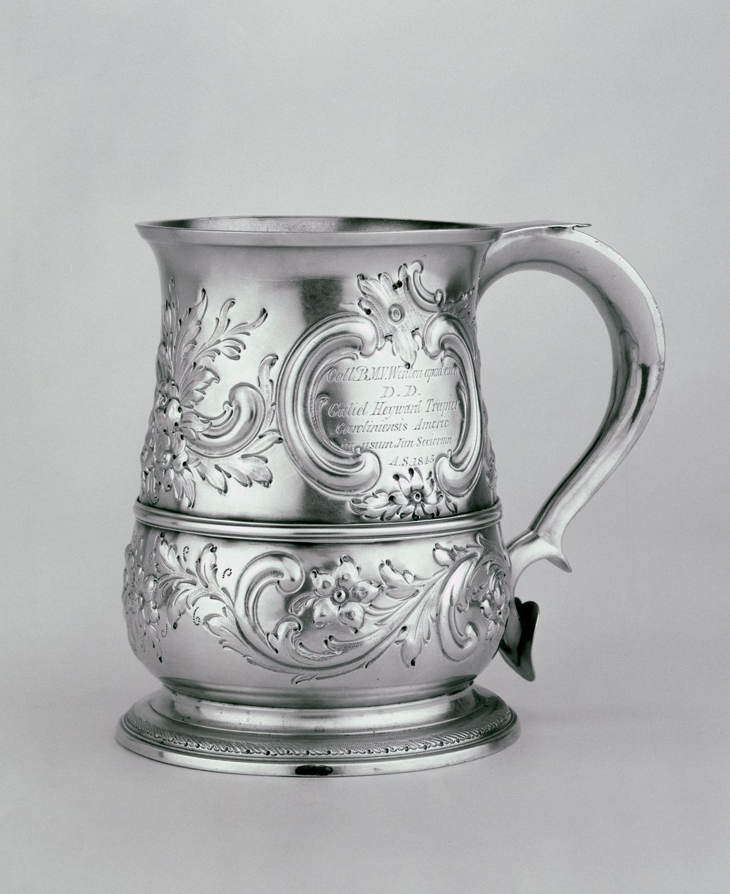 Becher mit Henkel, 1740-41, graviert ca. 1845 von Richard and Cooke, Thomas Gurney