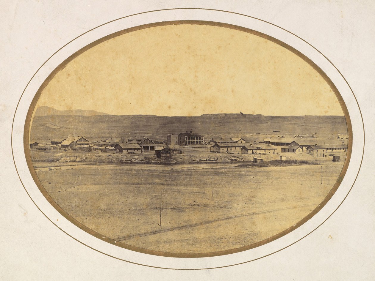 Fort Laramie, Wyoming, ca. 1866 von Ridgway Glover