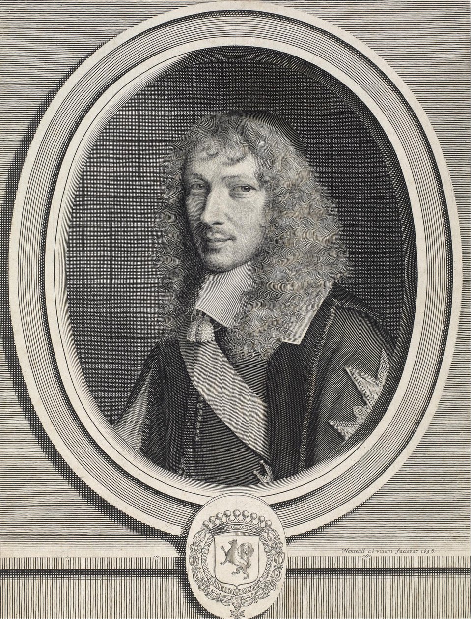 Kardinal Jules Mazarin von Robert Nanteuil