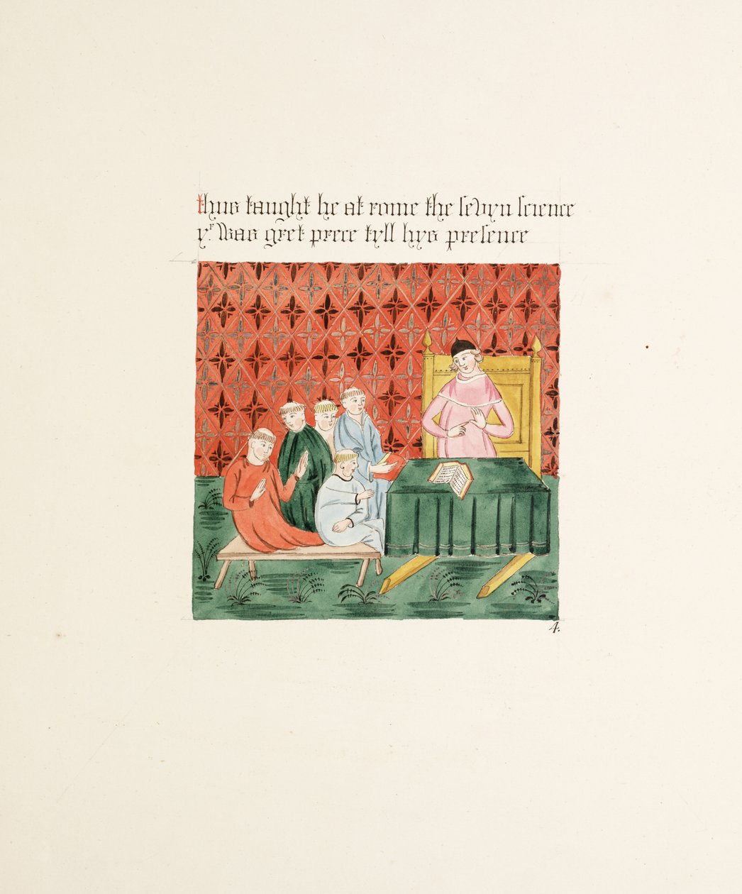 Ms. New Coll 380, f13r. Die Altertümer der Kathedrale St. Mary, Carlisle, gezeichnet von Robert Carlile, 1795 von Robert Carlile