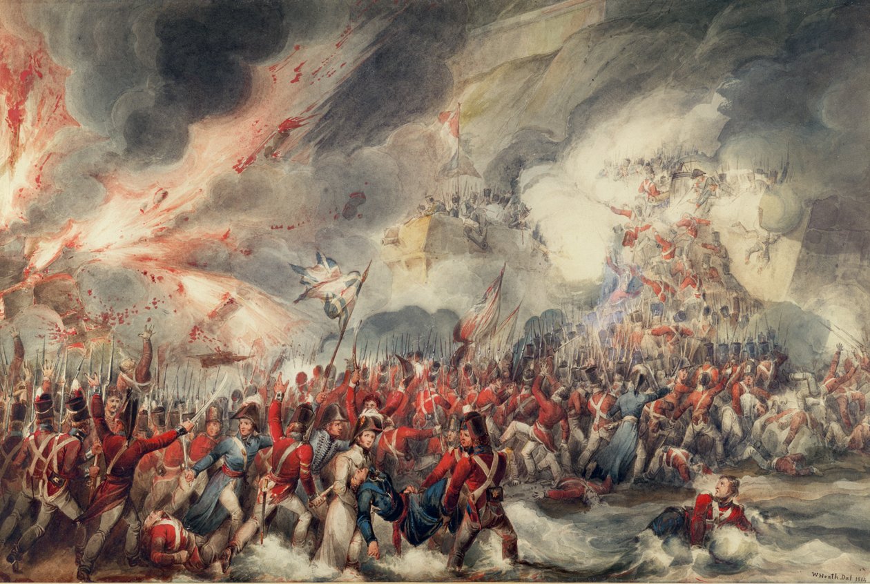 Schlacht von Kap St. Vincent, ca. 1800 von Robert (after) Cleveley