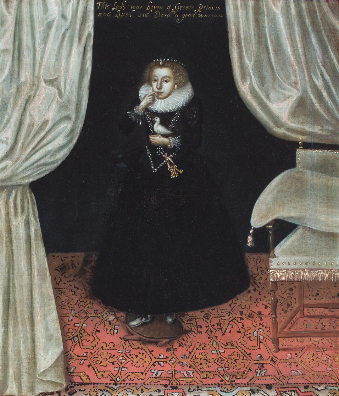 Porträt einer Dame von Robert (circle of) Peake