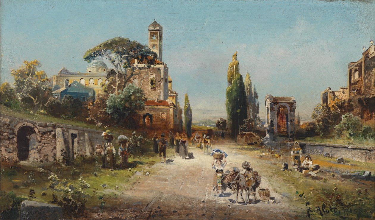 Via Appia 1905 von Robert Alott