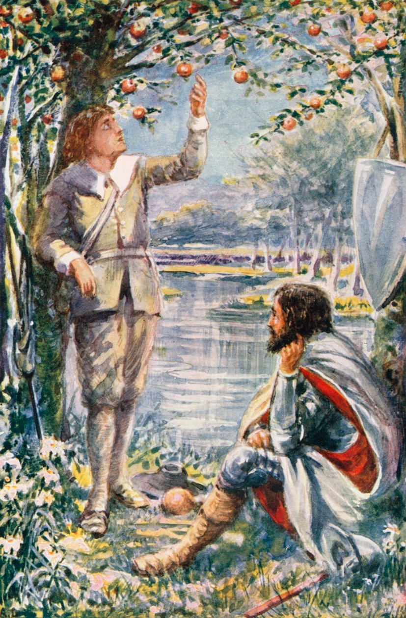 Am Fluss des Wassers des Lebens von Robert Ambrose (after) Dudley