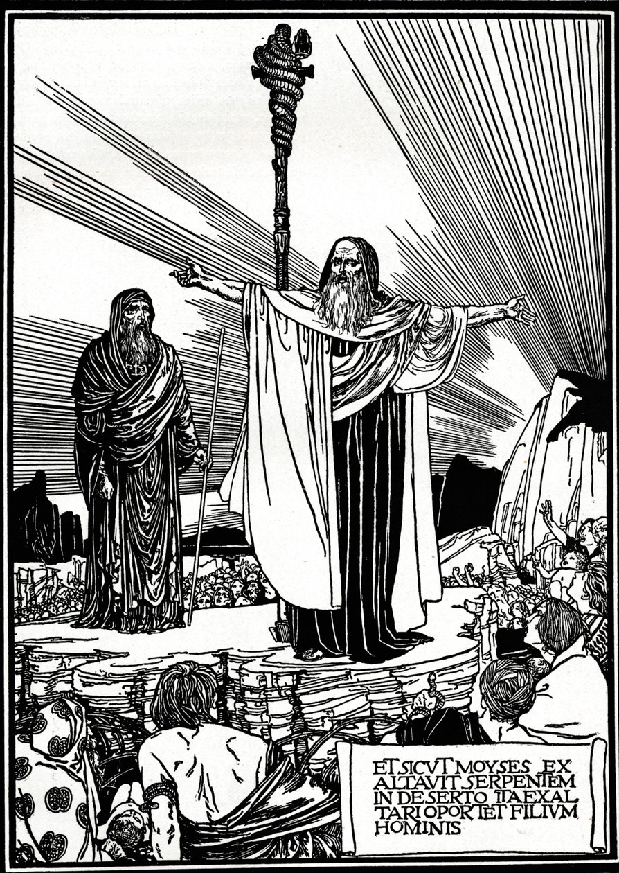 Illustration für das Altarbuch, 1892, 1897 von Robert Anning Bell