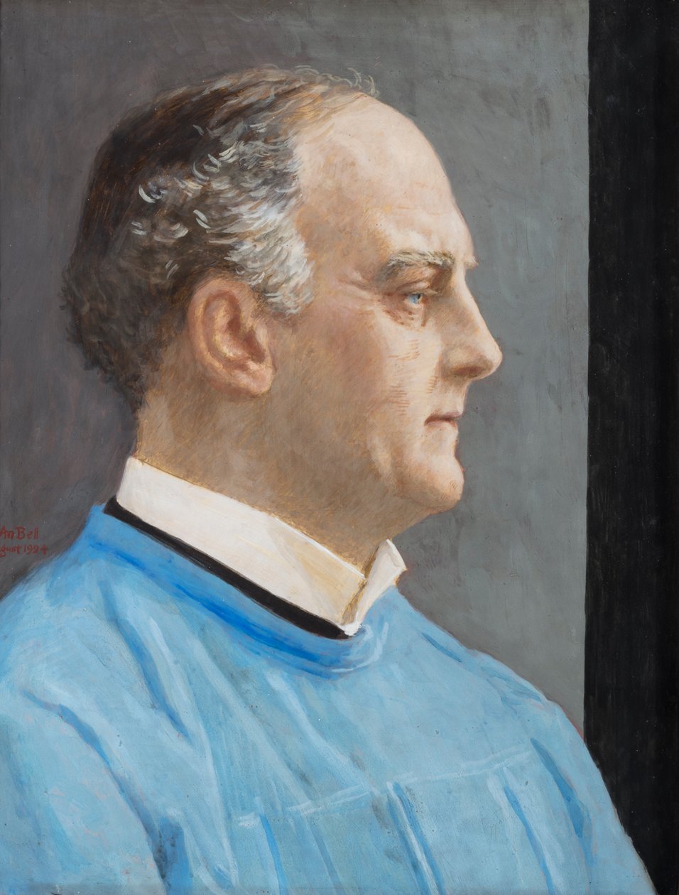 Porträt von F. W. Pomeroy, 1924 von Robert Anning Bell