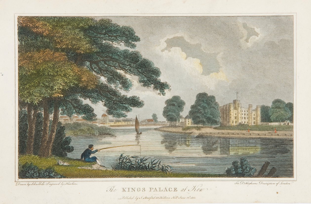 Der Königspalast in Kew von Robert Blemell Schnebbelie