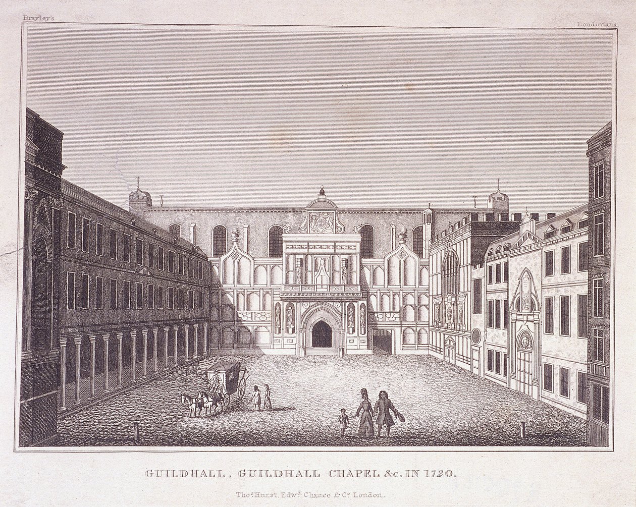 Guildhall, London, 1788 von Robert Blemmell Schnebbelie