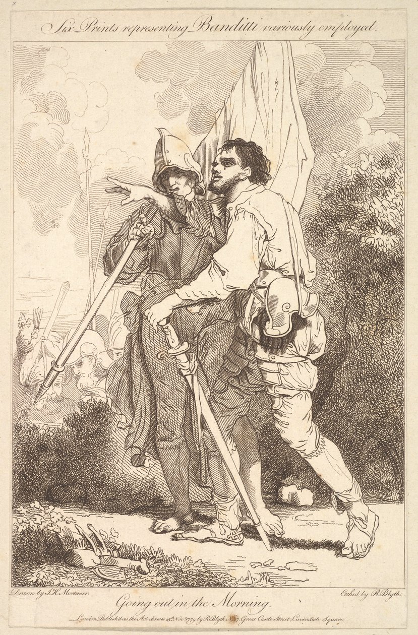 Morgens ausgehen, 15. November 1779 von Robert Blyth