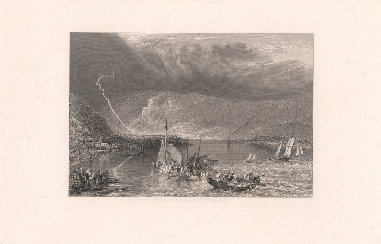 La Chaise de Gargantua bei Duclair von Robert Brandard