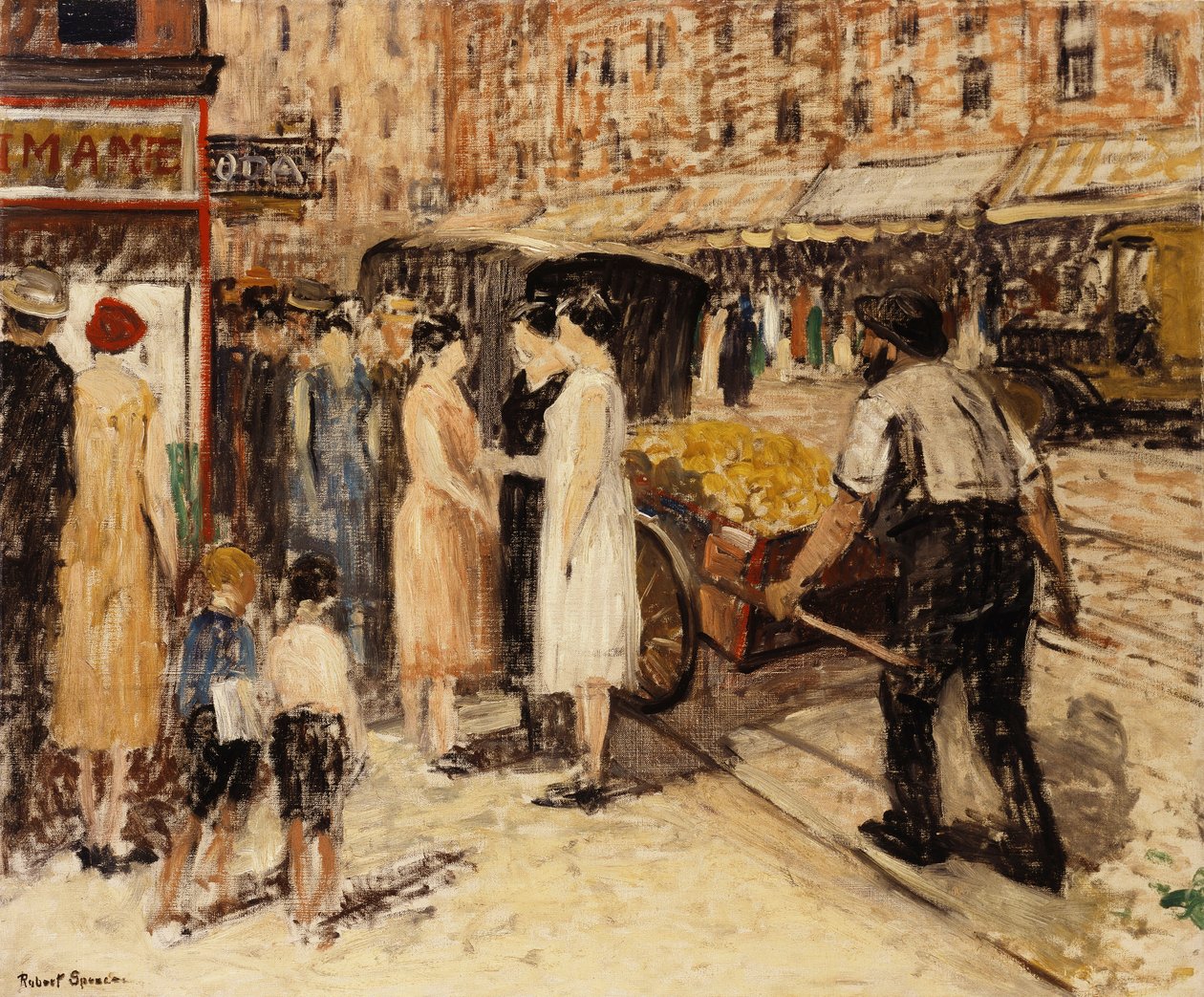 Lower East Side, ca. 1930 von Robert C. Spencer