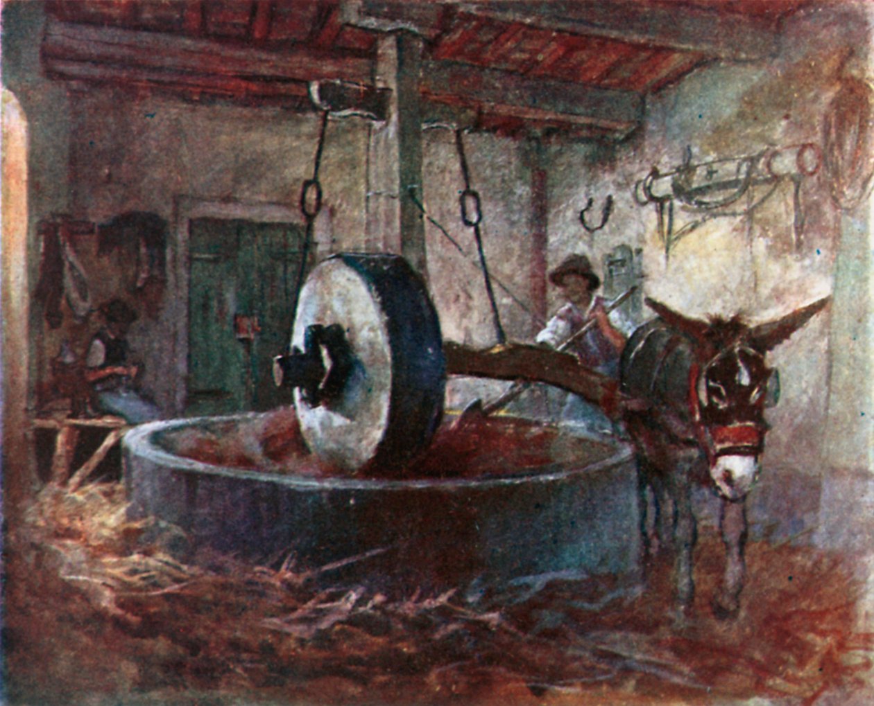 Toskanische Ölpresse von Robert Charles Goff