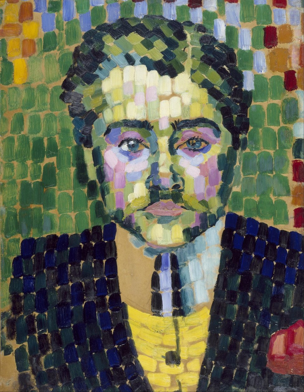 Porträt von Jean Metzinger von Robert Delaunay
