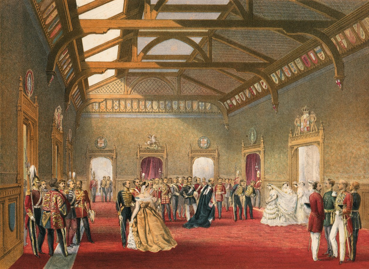 Aufstellung der Prozession der Braut von Robert Dudley