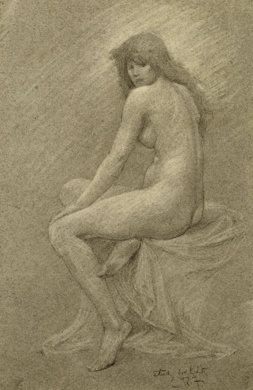 Studie für Lilith, ca. 1900 von Robert Fowler