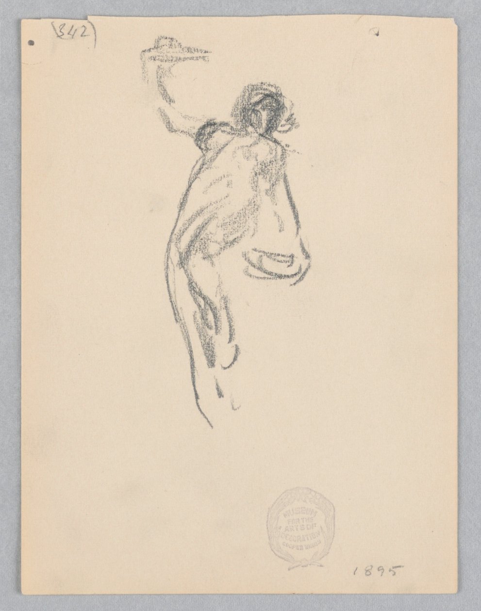 Studie für eine tanzende Frau, „Moods to Music“, Mendelssohn Glee Club, New York, NY von Robert Frederick Blum