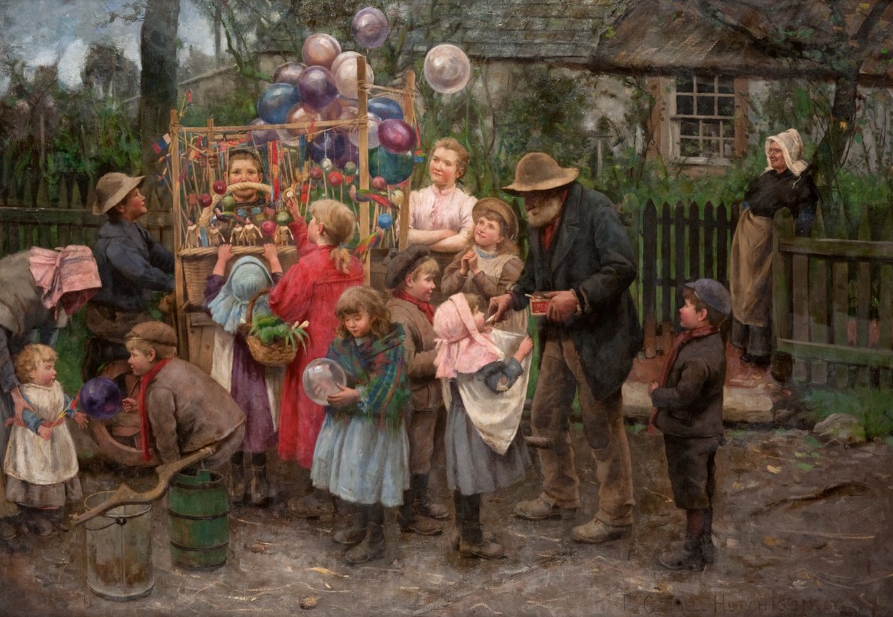 Der Gundy-Mann, ca. 1897 von Robert Gemmell Hutchison