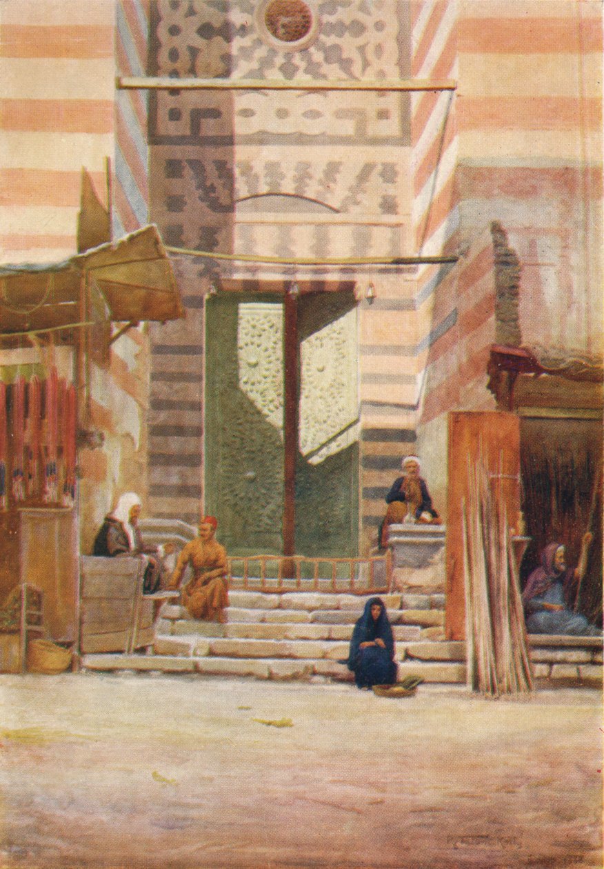 Die Bronzetüren von El-Maristan El-Kelaun, ca. 1880, 1904 von Robert George Talbot Kelly