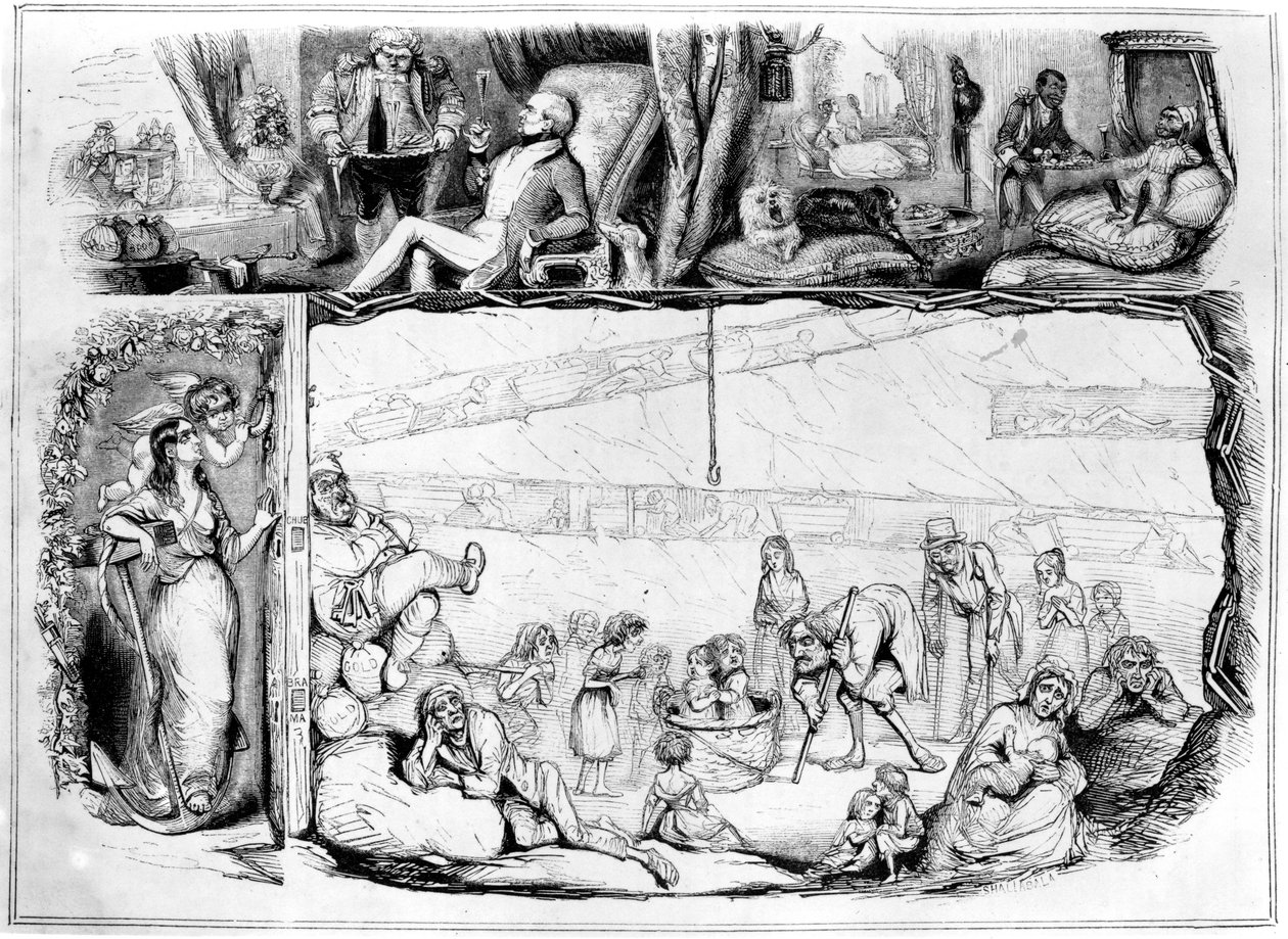 Kapital und Arbeit, Illustration aus 
