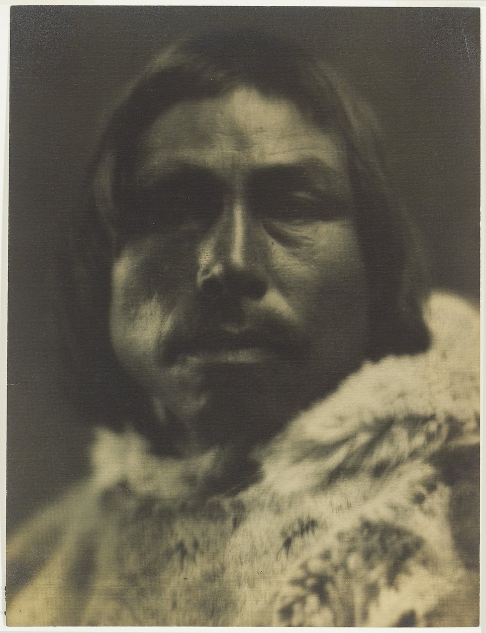 Tookoo (Das Reh). Häuptling der Sikoslingmint-Eskimos, Südliche Baffin-Insel von Robert Joseph Flaherty