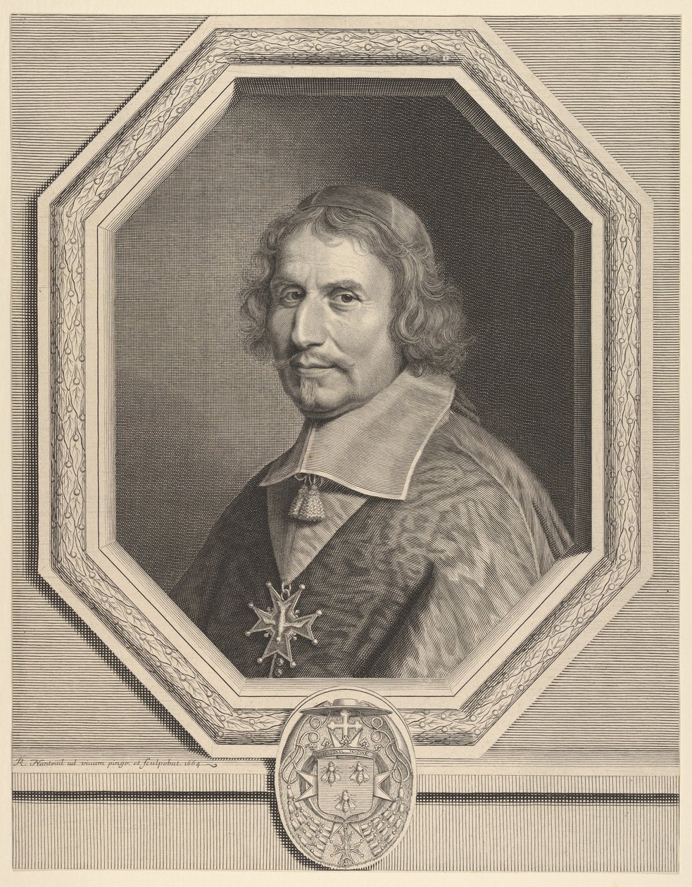 Kardinal Antonio Barberini von Robert Nanteuil
