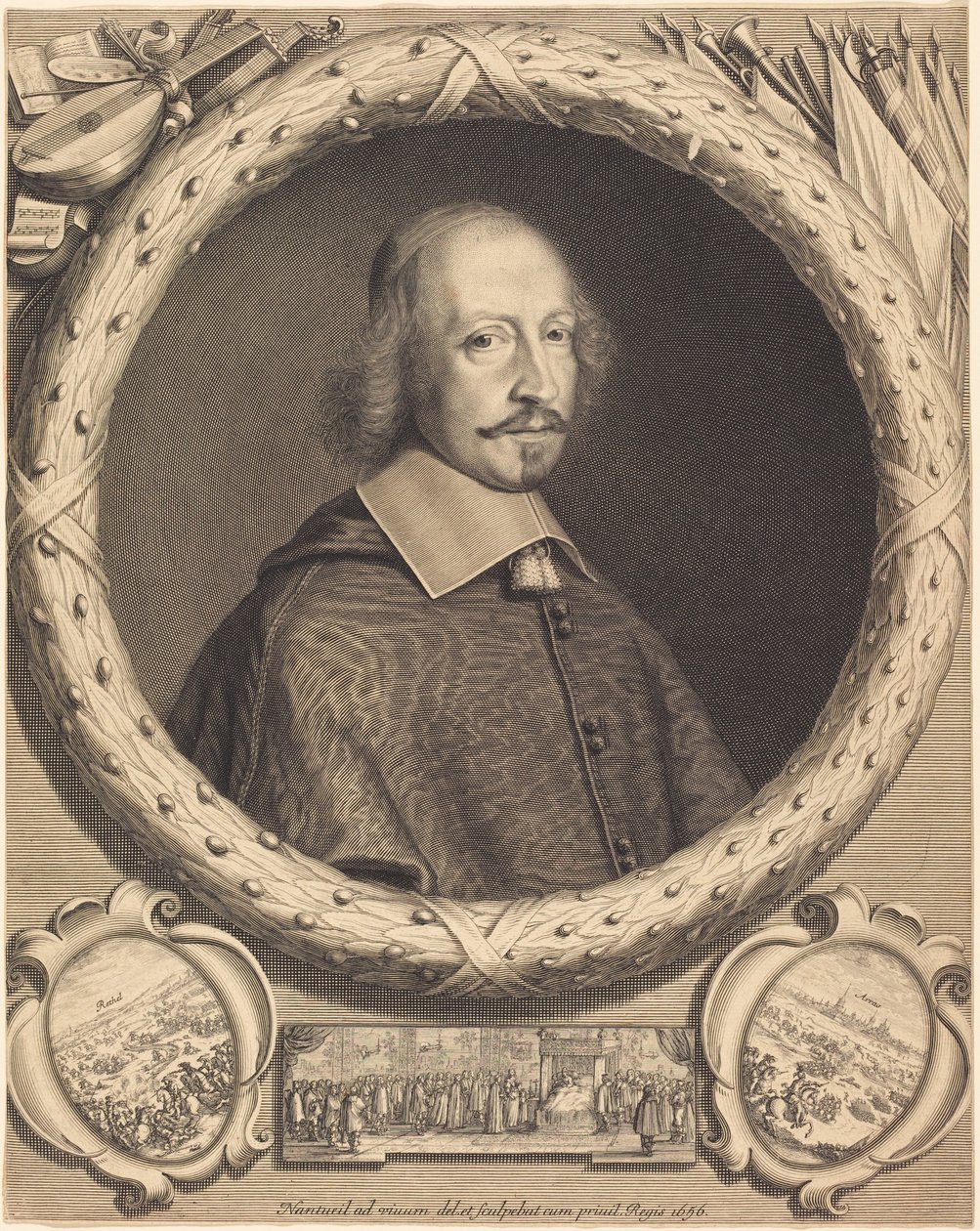 Kardinal Jules Mazarin von Robert Nanteuil