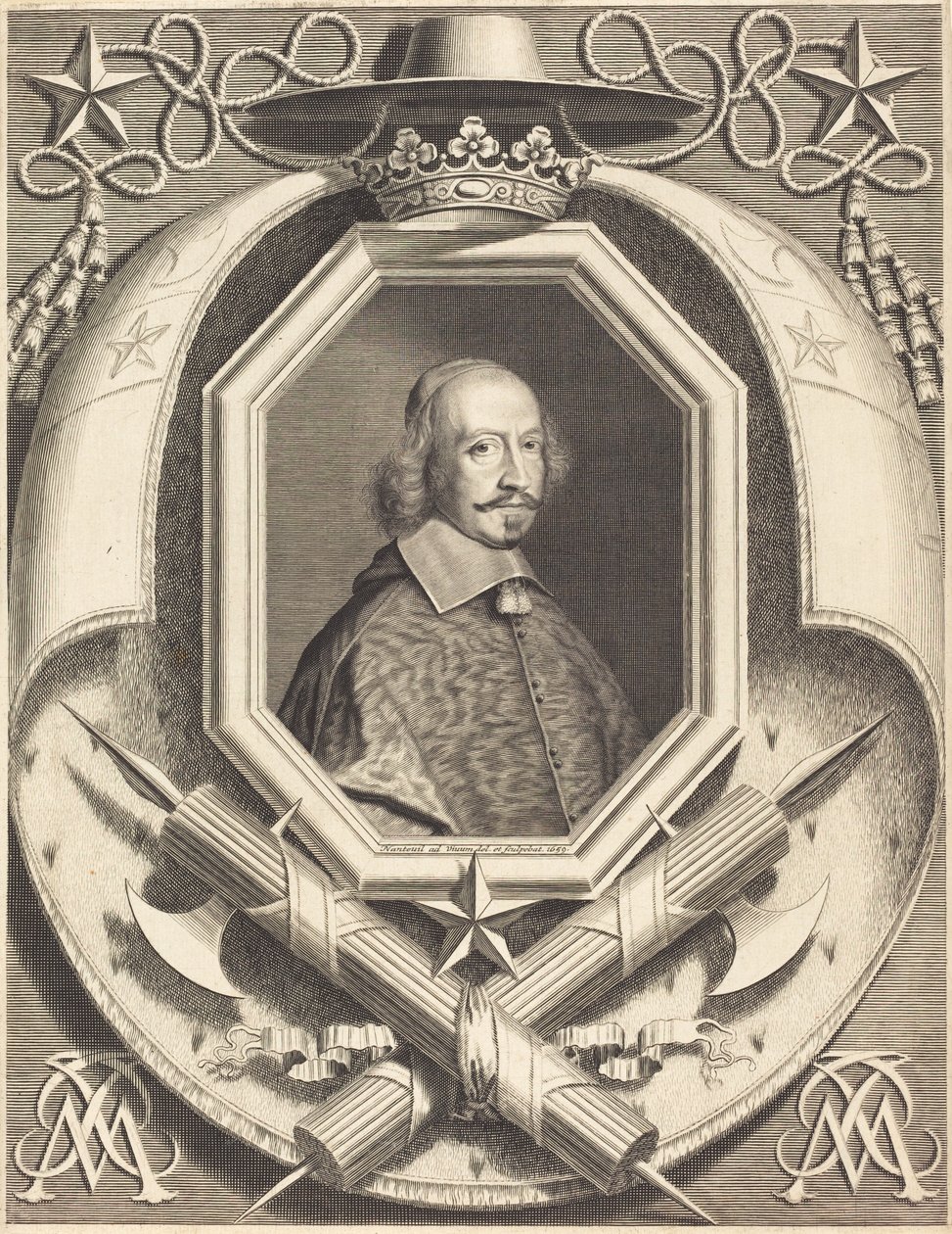 Kardinal Jules Mazarin von Robert Nanteuil