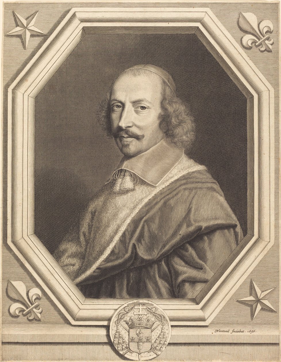 Kardinal Jules Mazarin von Robert Nanteuil