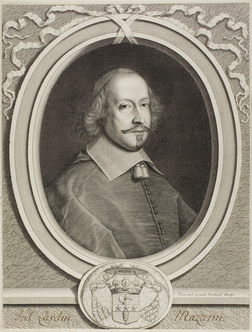 Kardinal Mazarin von Robert Nanteuil