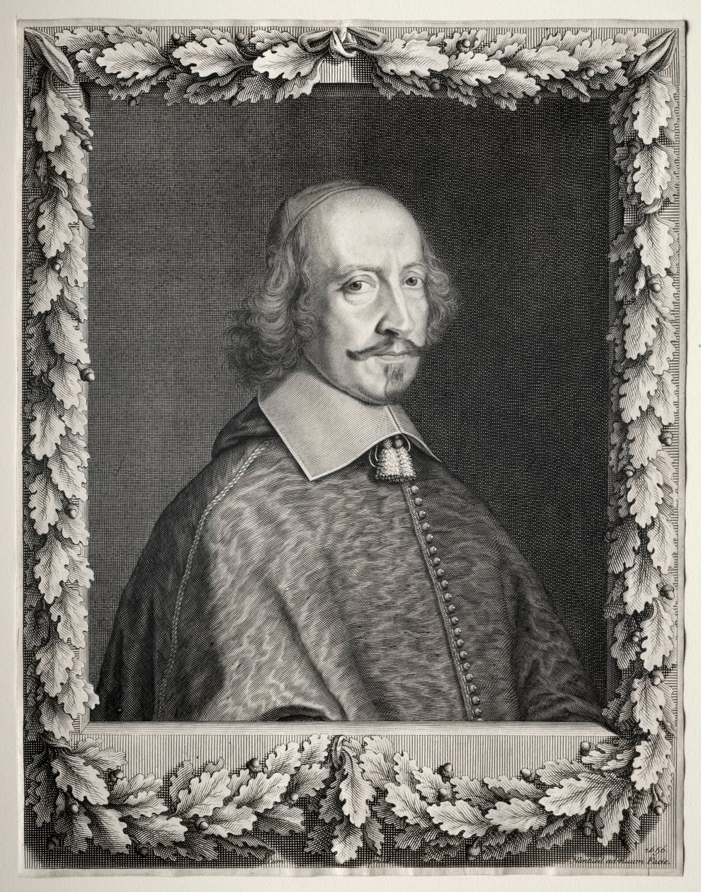 Kardinal Mazarin, 1656 von Robert Nanteuil