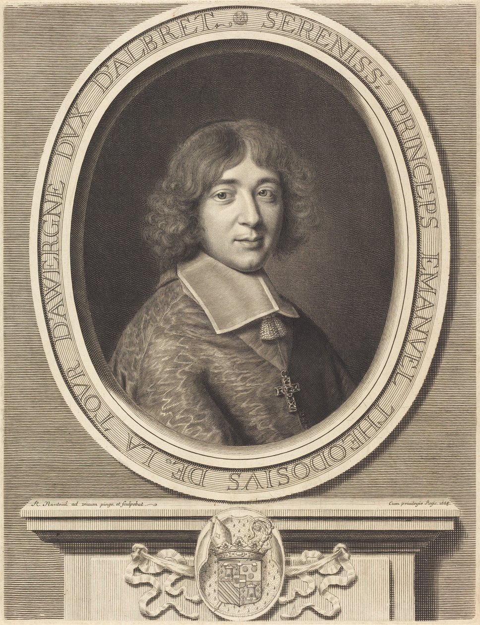 Kardinal de Bouillon von Robert Nanteuil
