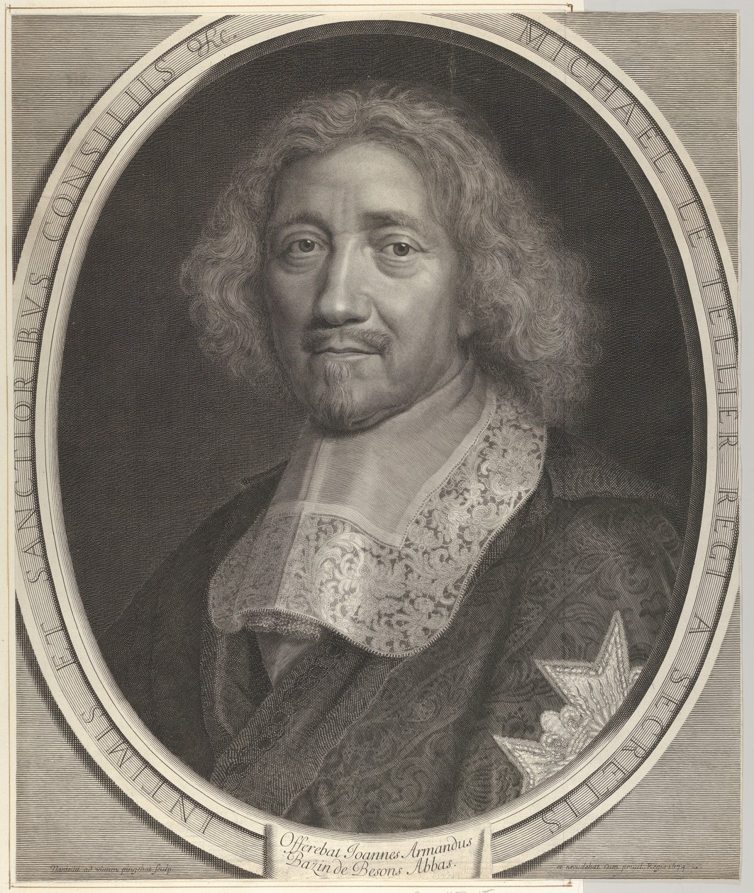 Kanzler Michel IV Le Tellier von Robert Nanteuil