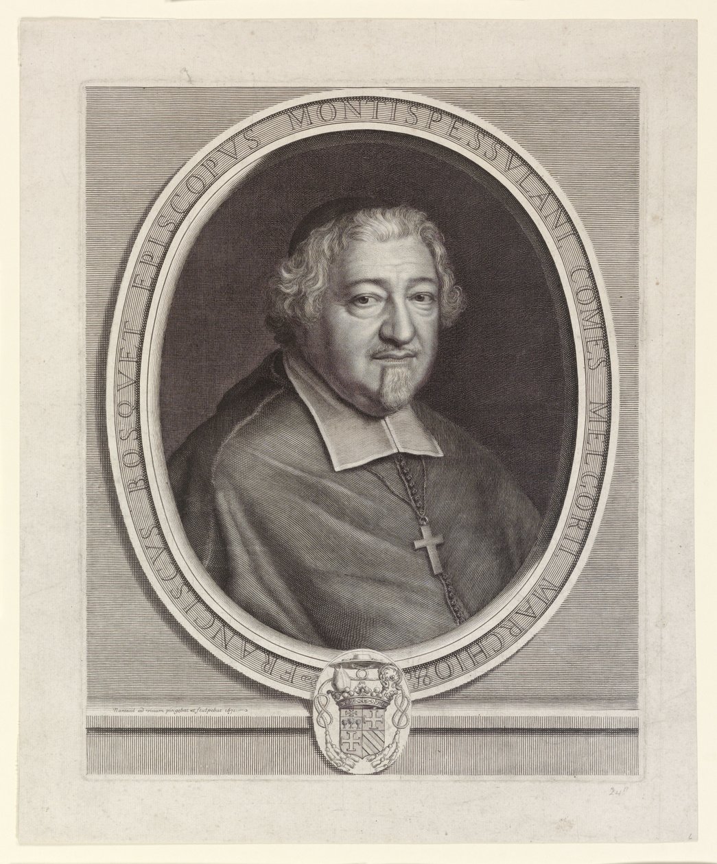 François Bosquet, Bischof von Montpellier von Robert Nanteuil
