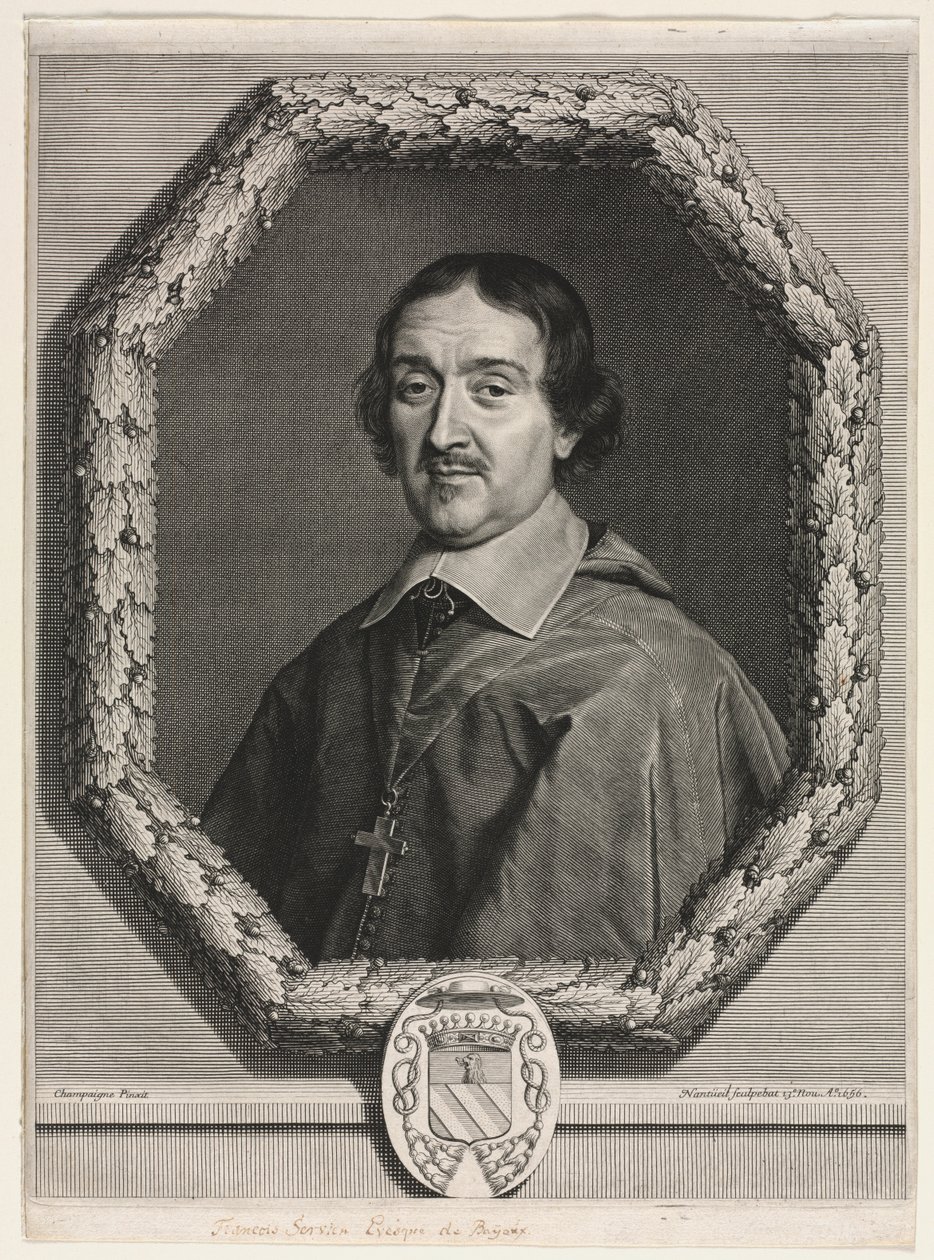 François Servien, Bischof von Bayeux, 1656 von Robert Nanteuil