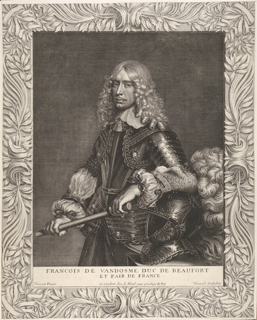 François de Vendôme, Herzog von Beaufort, ca. 1649 von Robert Nanteuil