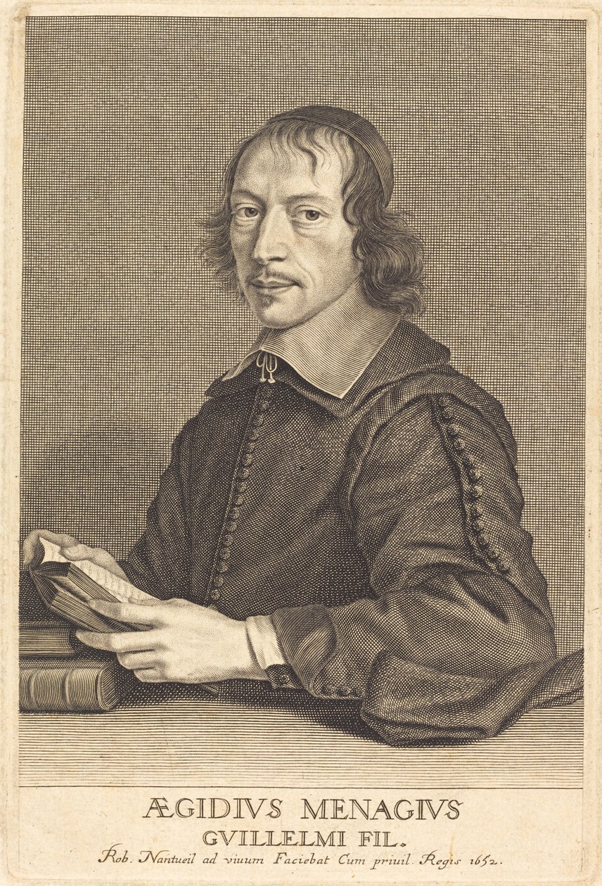 Gilles Menage von Robert Nanteuil