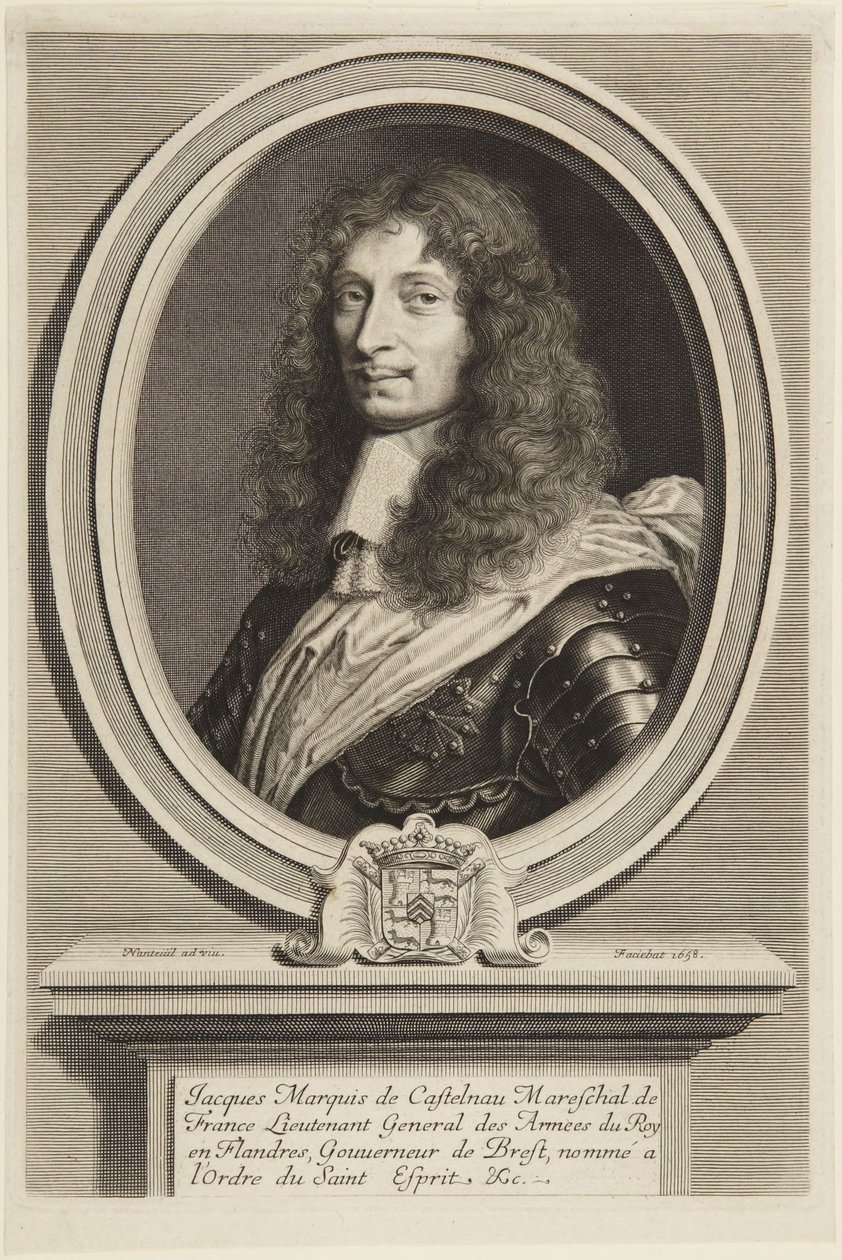 Jacques, Marquis de Castelnau - 1658 von Robert Nanteuil