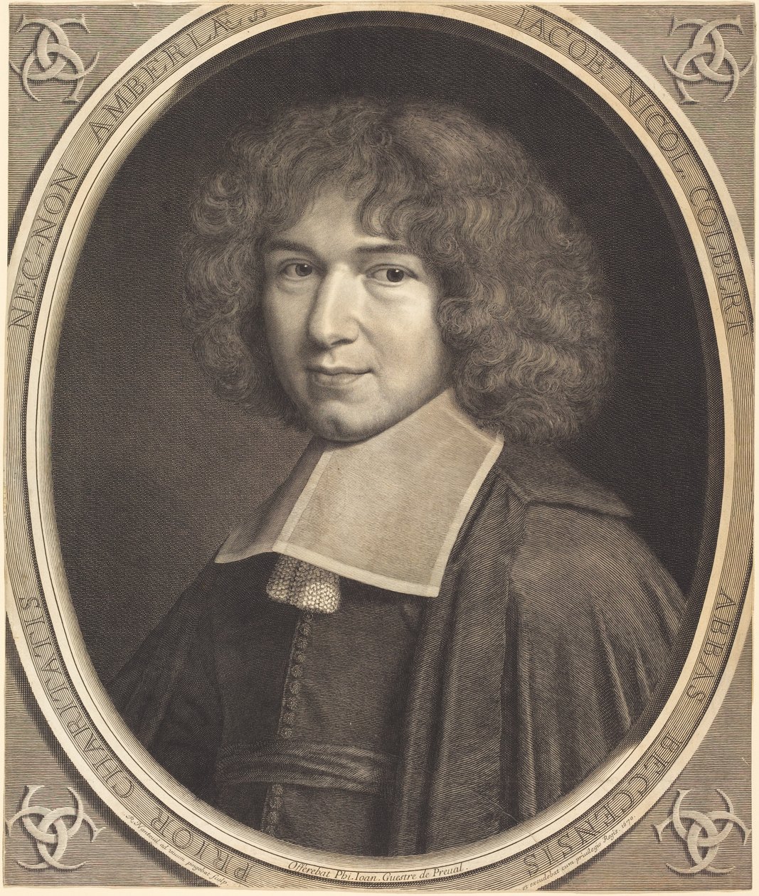 Jean-Baptiste Colbert von Robert Nanteuil